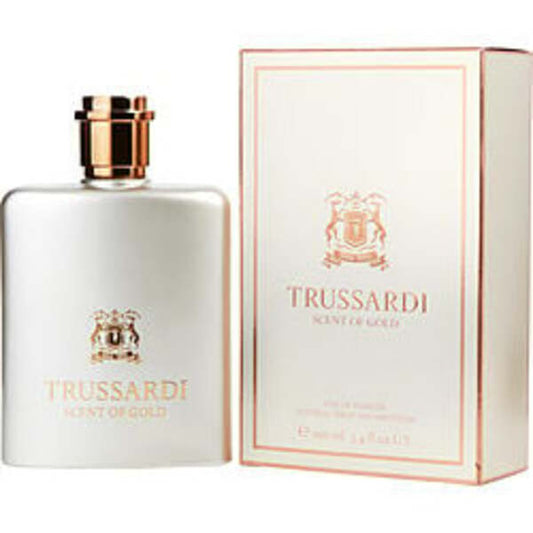 TRUSSARDI SCENT OF GOLD by Trussardi EAU DE PARFUM SPRAY 3.4 OZ For Anyone