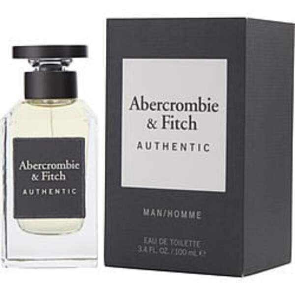 ABERCROMBIE & FITCH AUTHENTIC by Abercrombie & Fitch EDT SPRAY 3.4 OZ For Men