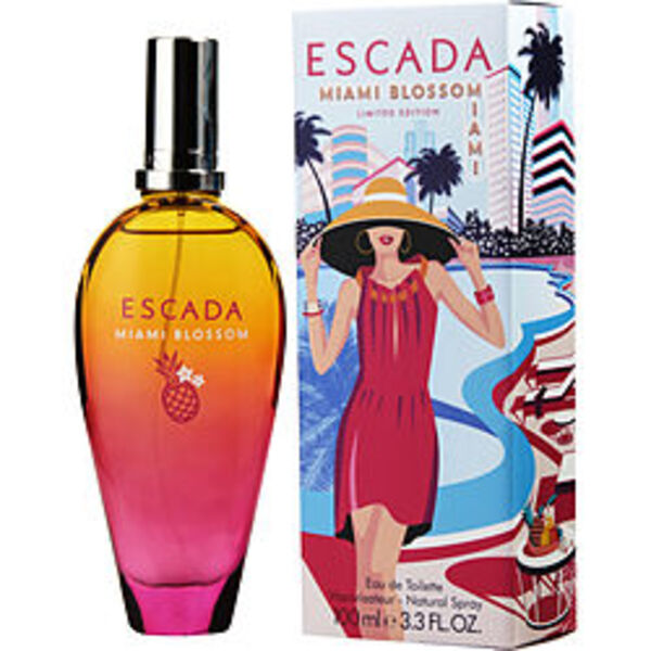 ESCADA MIAMI BLOSSOM by Escada EDT SPRAY 3.3 OZ (LIMITED EDITION) For Women