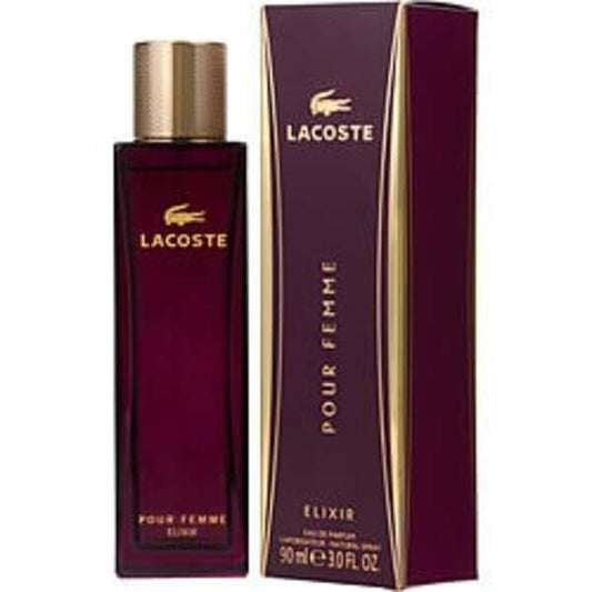 LACOSTE POUR FEMME ELIXIR by Lacoste EAU DE PARFUM SPRAY 3 OZ For Women