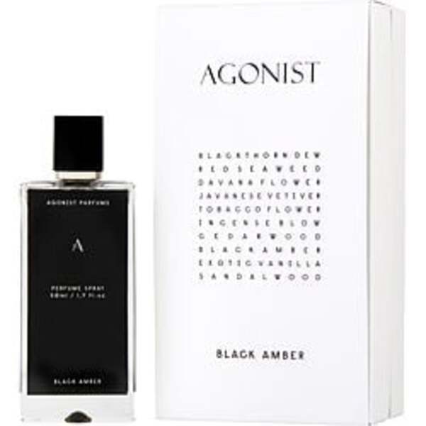 AGONIST BLACK AMBER by Agonist EAU DE PARFUM SPRAY 1.7 OZ For Anyone