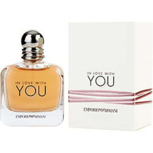 EMPORIO ARMANI IN LOVE WITH YOU by Giorgio Armani EAU DE PARFUM SPRAY 3.4 OZ For Women