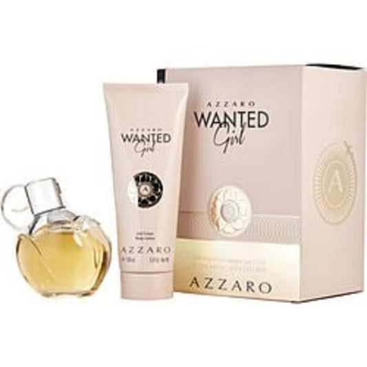 AZZARO WANTED GIRL by Azzaro EAU DE PARFUM 2.7 OZ & BODY LOTION 3.3 OZ For Women