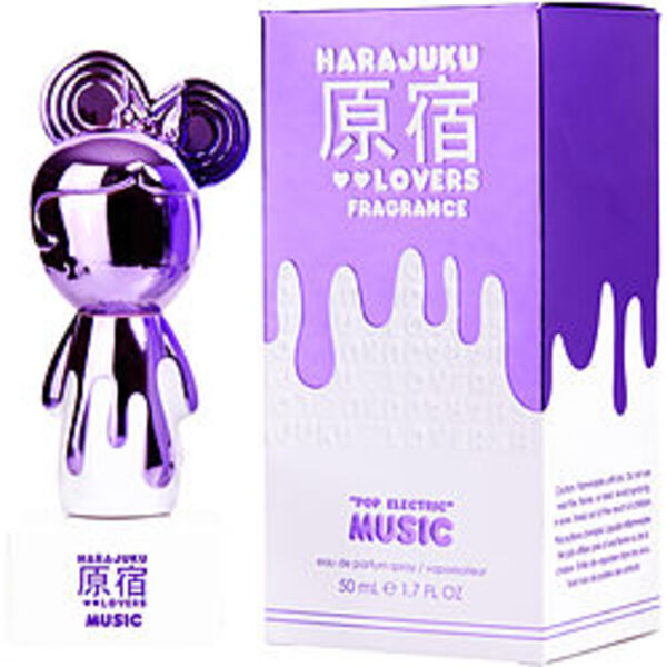 HARAJUKU LOVERS POP ELECTRIC MUSIC by Gwen Stefani EAU DE PARFUM SPRAY 1.7 OZ For Women