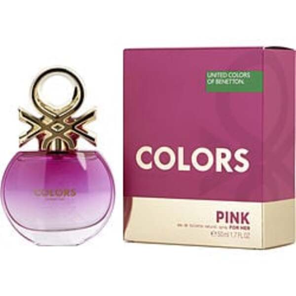 COLORS DE BENETTON PINK by Benetton EDT SPRAY 1.7 OZ For Women