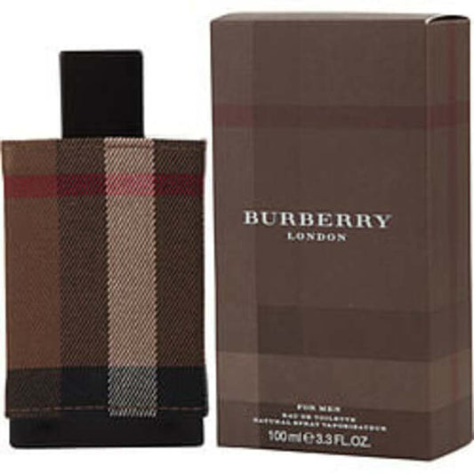 BURBERRY LONDON by Burberry EDT SPRAY 3.3 OZ (NEW PACKAGING) For Men