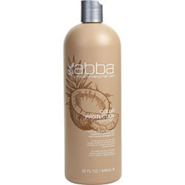 ABBA by ABBA Pure & Natural Hair Care COLOR PROTECTION CONDITIONER 32 OZ (NEW PACKAGING) For Anyone