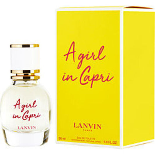 A GIRL IN CAPRI by Lanvin EDT SPRAY 1 OZ For Women