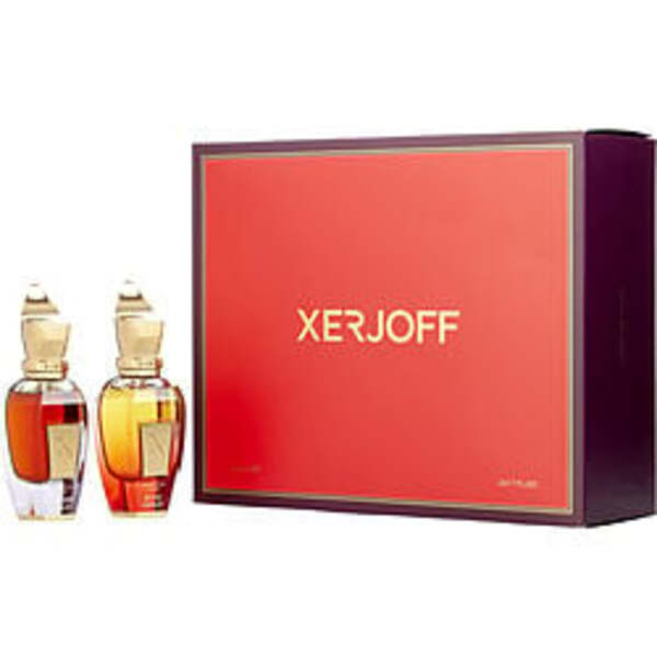 XERJOFF VARIETY by Xerjoff SET -AMBER GOLD & ROSE GOLD AND BOTH ARE EAU DE PARFUM SPRAY 1.7 OZ For Anyone