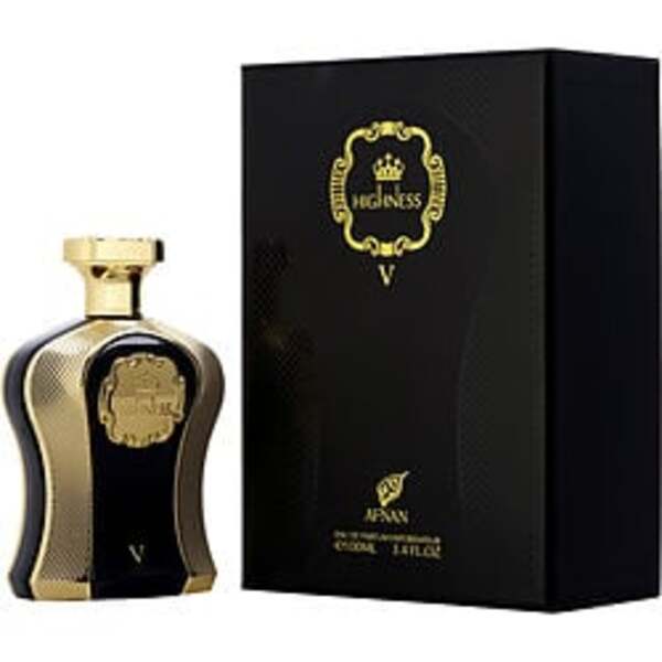 AFNAN HER HIGHNESS BLACK by Afnan Perfumes EAU DE PARFUM SPRAY 3.4 OZ For Women