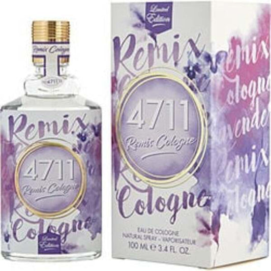 4711 REMIX COLOGNE by 4711 EAU DE COLOGNE SPRAY 3.4 OZ (2019 LAVENDER LIMITED EDITION) For Anyone