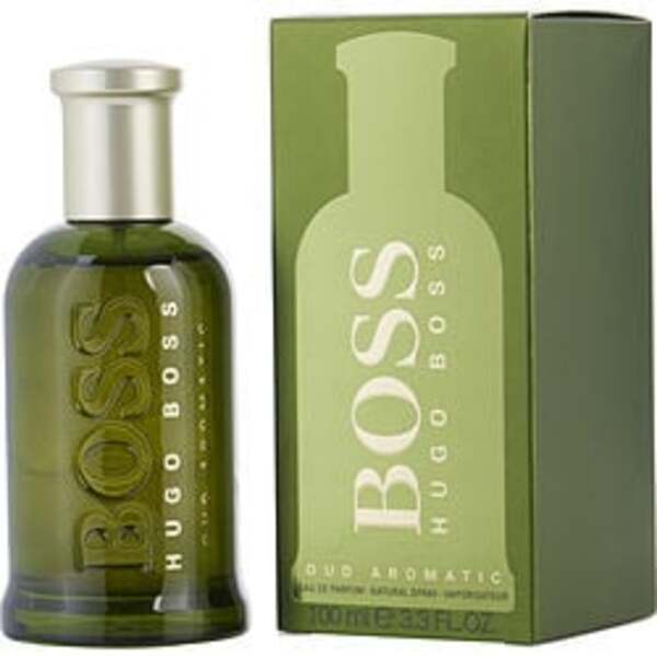 BOSS BOTTLED OUD AROMATIC by Hugo Boss EAU DE PARFUM SPRAY 3.4 OZ For Men