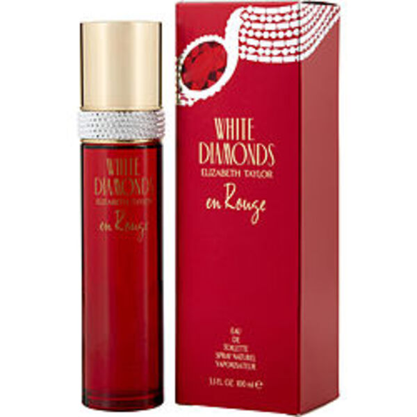 WHITE DIAMONDS EN ROUGE by Elizabeth Taylor EDT SPRAY 3.3 OZ For Women