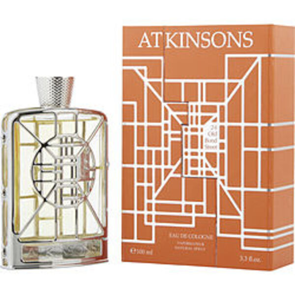 ATKINSONS 24 OLD BOND STREET by Atkinsons EAU DE COLOGNE SPRAY 3.3 OZ (LIMITED EDITION) For Men