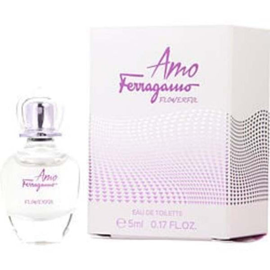 AMO FERRAGAMO FLOWERFUL by Salvatore Ferragamo EDT 0.17 OZ MINI For Women