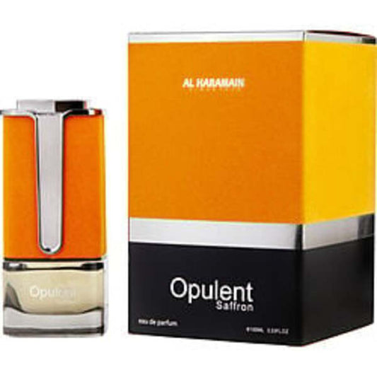 AL HARAMAIN OPULENT SAFFRON by Al Haramain EAU DE PARFUM SPRAY 3.3 OZ For Anyone