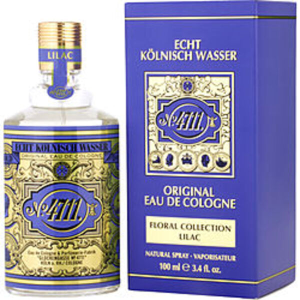 4711 FLORAL COLLECTION by 4711 LILAC EAU DE COLOGNE SPRAY 3.4 OZ For Anyone