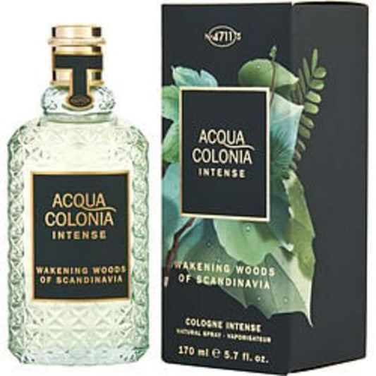 4711 ACQUA COLONIA INTENSE WAKENING WOODS OF SCANDINAVIA by 4711 EAU DE COLOGNE SPRAY 5.7 OZ For Anyone