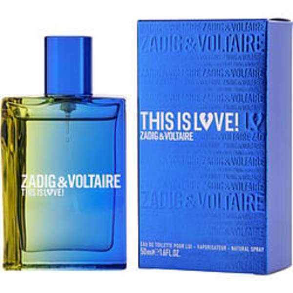 ZADIG & VOLTAIRE THIS IS LOVE! by Zadig & Voltaire EDT SPRAY 1.7 OZ For Men