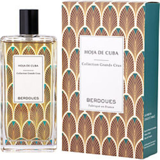 BERDOUES COLLECTION GRANDS CRUS HOJA DE CUBA by Berdoues EAU DE PARFUM SPRAY 3.3 OZ For Anyone