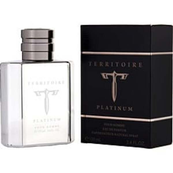 TERRITOIRE PLATINUM by YZY PERFUME EAU DE PARFUM SPRAY 3.4 OZ For Men