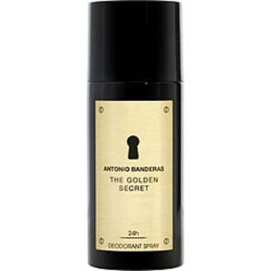 ANTONIO BANDERAS THE GOLDEN SECRET by Antonio Banderas DEODORANT SPRAY 5 OZ For Men