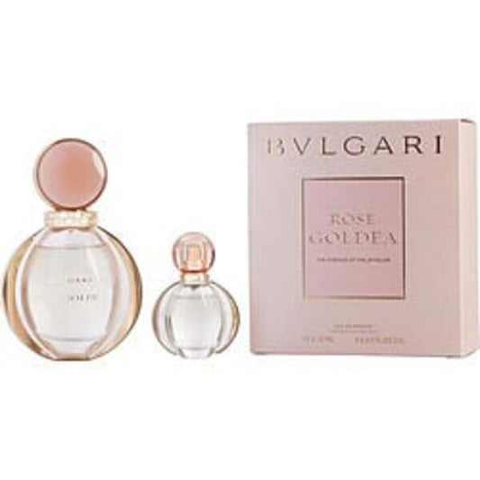 BVLGARI ROSE GOLDEA by Bvlgari EAU DE PARFUM SPRAY 3 OZ & EAU DE PARFUM SPRAY 0.5 OZ For Women