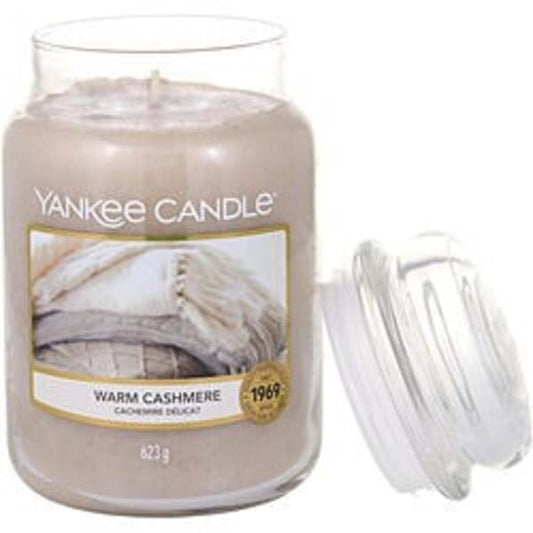 YANKEE CANDLE by Yankee Candle WARM CASHMERE SCENTED LARGE JAR 22 OZ For Anyone