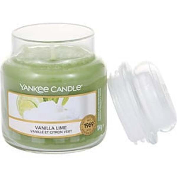 YANKEE CANDLE by Yankee Candle VANILLA LIME SCENTED SMALL JAR 3.6 OZ For Anyone