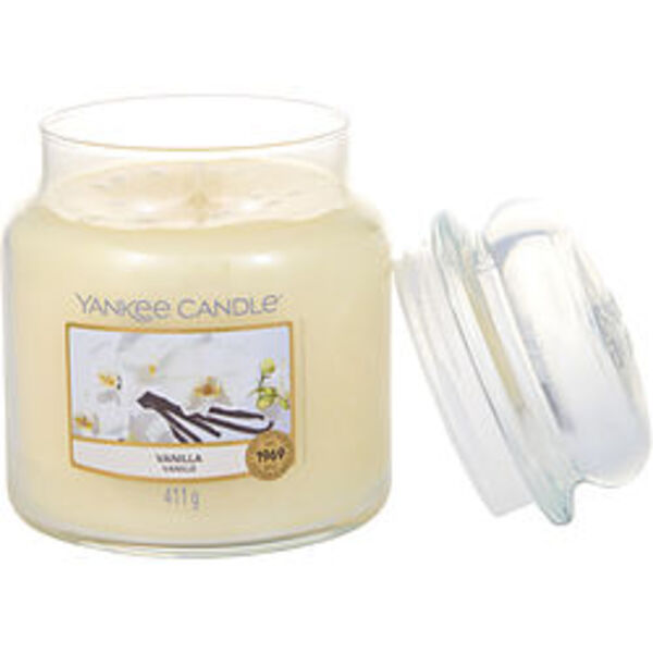 YANKEE CANDLE by Yankee Candle VANILLA SCENTED MEDIUM JAR 14.5 OZ For Anyone