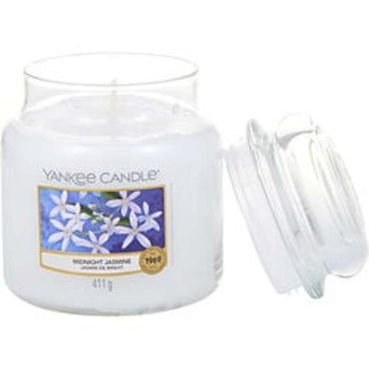 YANKEE CANDLE by Yankee Candle MIDNIGHT JASMINE SCENTED MEDIUM JAR 14.5 OZ For Anyone