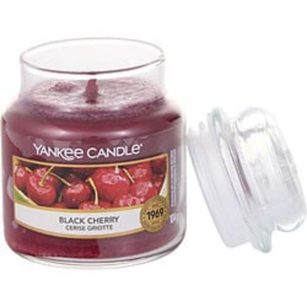 YANKEE CANDLE by Yankee Candle BLACK CHERRY SCENTED SMALL JAR 3.6 OZ For Anyone