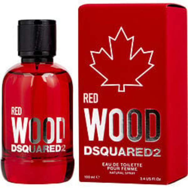 DSQUARED2 WOOD RED by Dsquared2 EDT SPRAY 3.4 OZ For Women