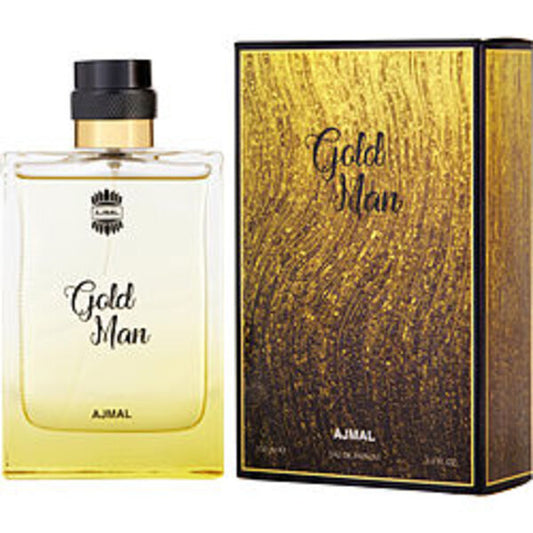 AJMAL GOLD MAN by Ajmal EAU DE PARFUM SPRAY 3.4 OZ For Men