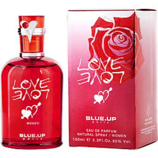 LOVE LOVE by BLUE UP EAU DE PARFUM SPRAY 3.3 OZ For Women