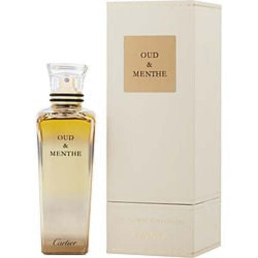 CARTIER L'HEURES VOYAGEUSES OUD & MINT by Cartier EAU DE PARFUM SPRAY 2.5 OZ For Women