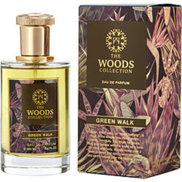 THE WOODS COLLECTION GREEN WALK by The Woods Collection EAU DE PARFUM SPRAY 3.4 OZ (OLD PACKAGING) For Anyone