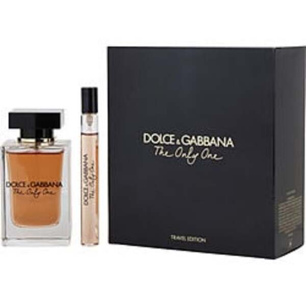 THE ONLY ONE by Dolce & Gabbana EAU DE PARFUM SPRAY 3.3 OZ & EAU DE PARFUM SPRAY 0.33 OZ (TRAVEL SET) For Women