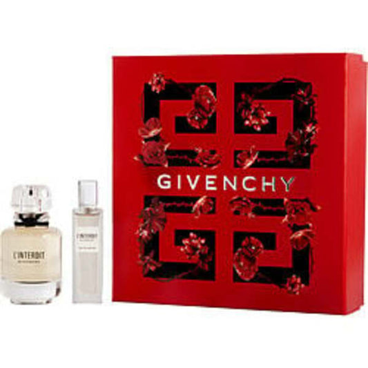 L'INTERDIT by Givenchy EAU DE PARFUM SPRAY 1.7 OZ & EAU DE PARFUM SPRAY 0.5 OZ For Women