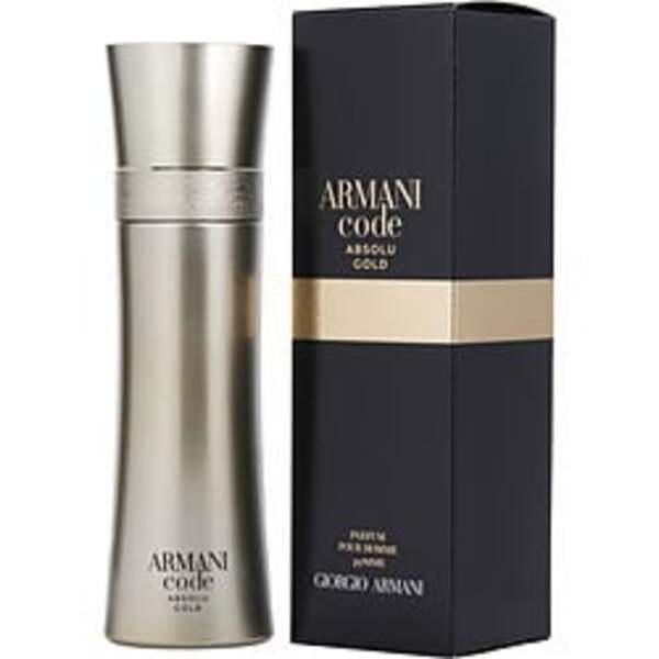 ARMANI CODE ABSOLU GOLD by Giorgio Armani EAU DE PARFUM SPRAY 3.7 OZ For Men