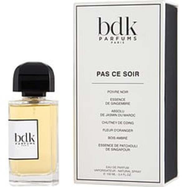 BDK PAS CE SOIR by BDK Parfums EAU DE PARFUM SPRAY 3.4 OZ For Anyone