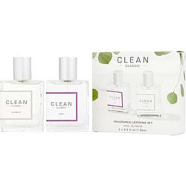 CLEAN VARIETY by Dlish 2 PIECE VARIETY WITH SKIN & ULTIMATE AND BOTH ARE EAU DE PARFUM SPRAY 2 OZ For Women