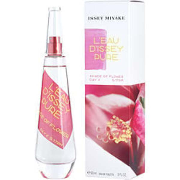 L'EAU D'ISSEY PURE SHADE OF FLOWER by Issey Miyake EDT SPRAY 3 OZ For Women