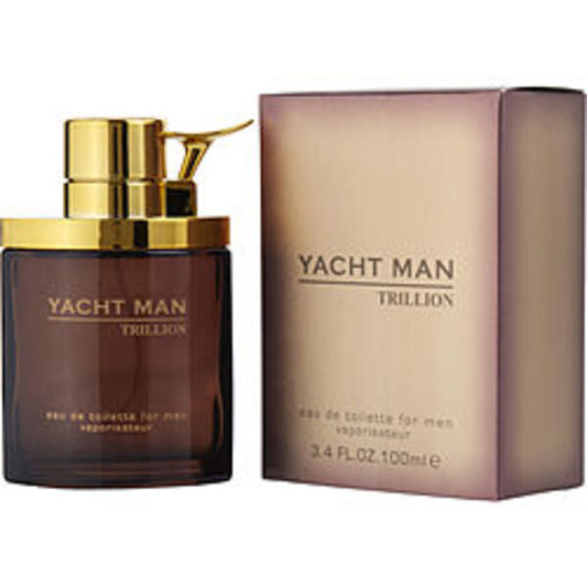 YACHT MAN TRILLION by Myrurgia EDT SPRAY 3.4 OZ For Men