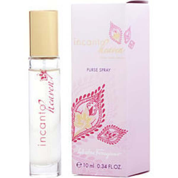 INCANTO HEAVEN by Salvatore Ferragamo EDT SPRAY 0.34 OZ MINI (GOLDEN PETALS EDITION) For Women