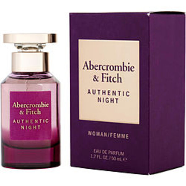 ABERCROMBIE & FITCH AUTHENTIC NIGHT by Abercrombie & Fitch EAU DE PARFUM SPRAY 1.7 OZ For Women