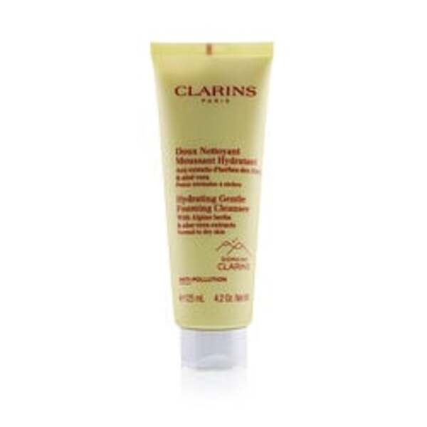 Clarins by Clarins Hydrating Gentle Foaming Cleanser with Alpine Herbs & Aloe Vera Extracts - Normal to Dry Skin  --125ml/4.2oz For Women