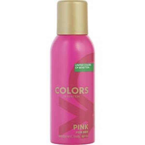 COLORS DE BENETTON PINK by Benetton DEODORANT SPRAY 5 OZ For Women