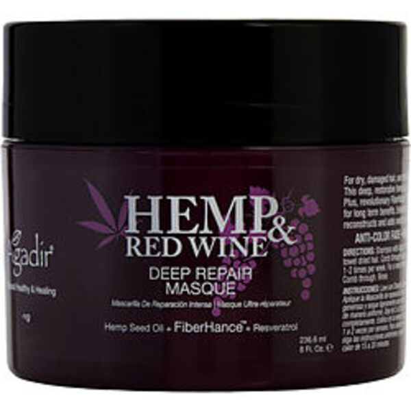 AGADIR by Agadir HEMP & RED WINE DEEP REPAIR MASQUE 8 OZ For Anyone