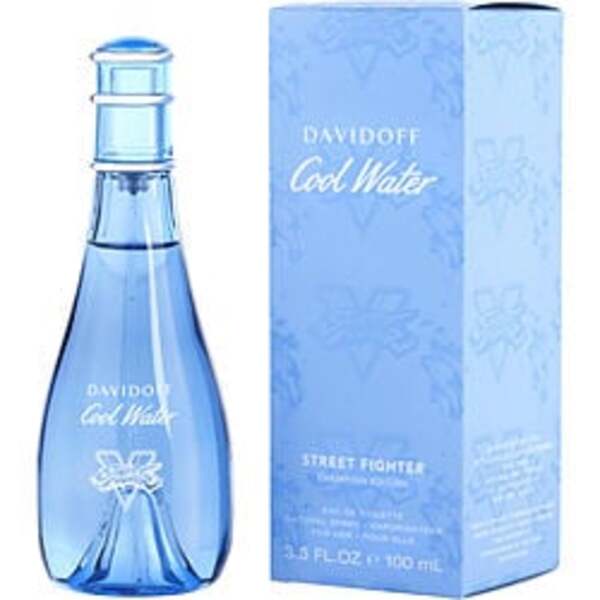 COOL WATER SUMMER by Davidoff EDT SPRAY 3.3 OZ (STREET FIGHTER CHAMPION EDITION 2021) For Women